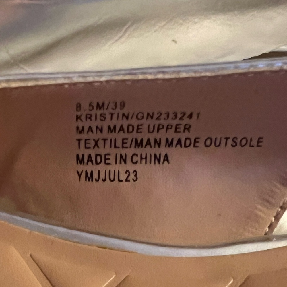 Bcbgeneration Silver Slingback Flats - image 5